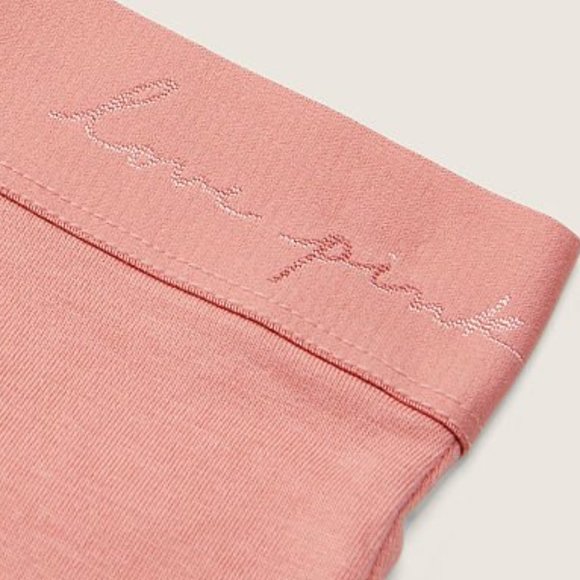 VS PINK XXL Logo Shortie French Rose NWT - Picture 6 of 6